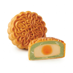 Bánh trung thu Kido cốm sen hạt dưa 1 trứng 150g chính hãng